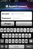 AppleConnect Password based login
