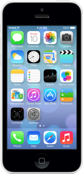 File:IPhone 5c white.png